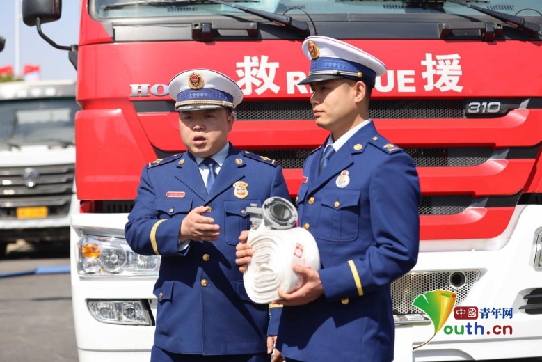 Hubei Xiaogan: fire hardcore “experimental counterfeiting” teaching methods to identify counterfeit and shoddy fire products