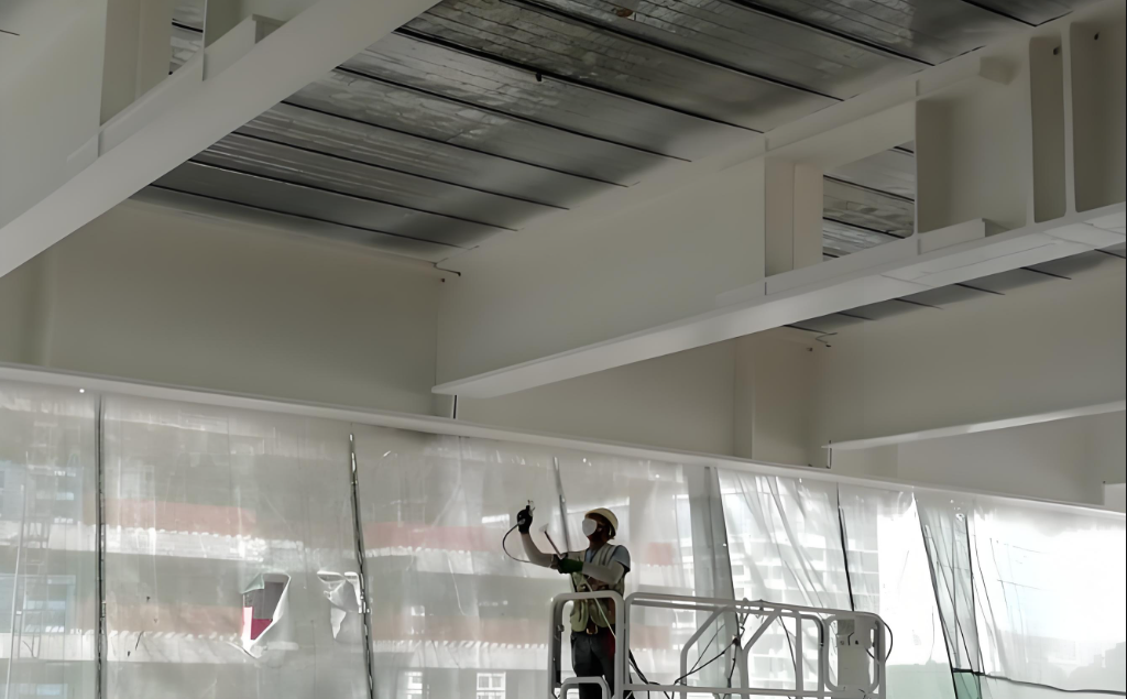 Steel Structure Fireproof Coating Application Process