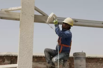 Steel Structure Fireproof Coating Application Process