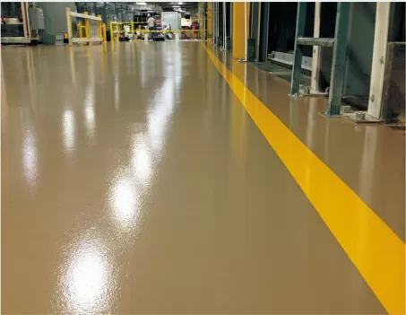 Super Abrasion-Resistant Epoxy Mortar Industrial Flooring